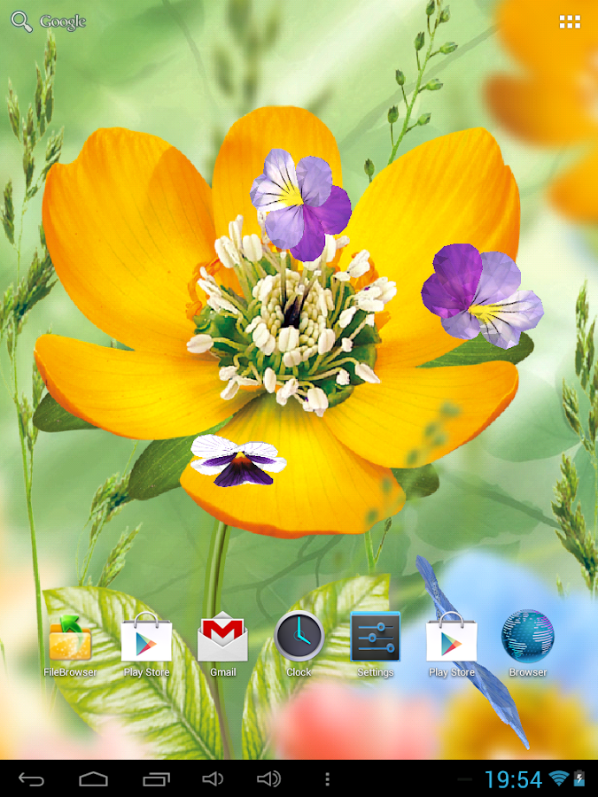 3D Flowers Live Wallpaper Lite Android Apps on Google Play