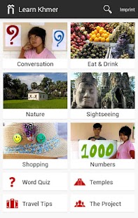 Android application Khmer4You screenshot