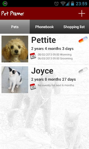 Pet Planner