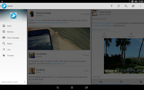 Tweetings for Twitter - screenshot thumbnail