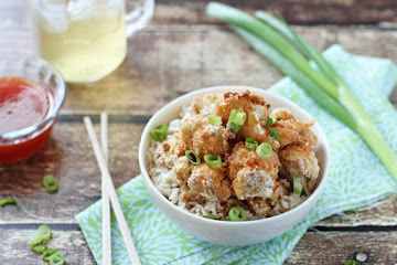 Vegetarian Firecracker Cauliflower