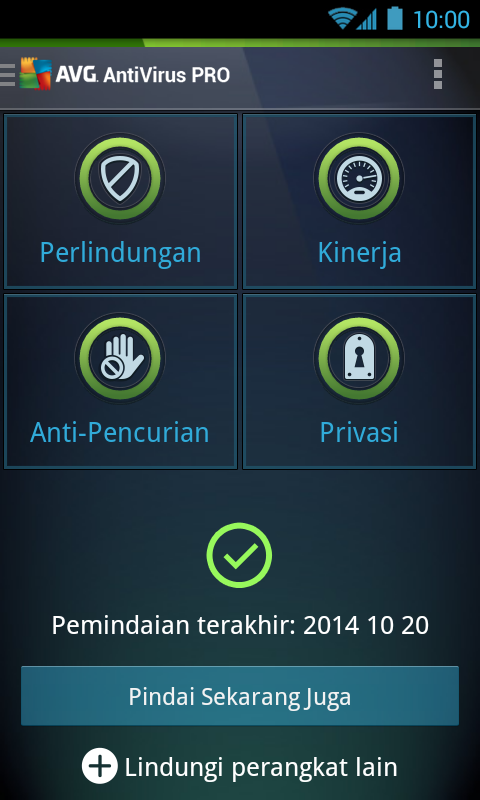 AntiVirus PRO: antivirus PRO - screenshot