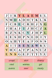 Brain Blocks Flow Word Search poster 2