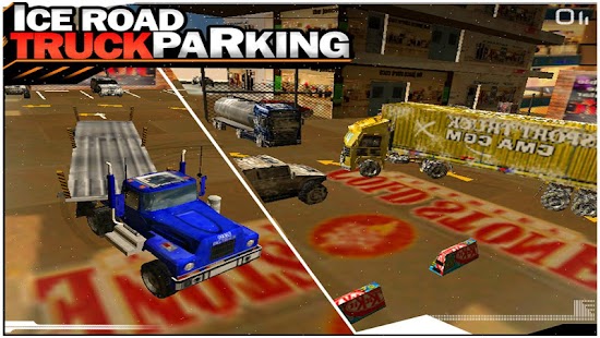  Ice Road Truck Parking 3D Game  