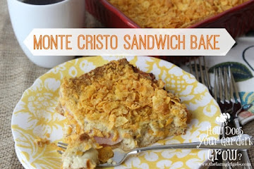 Monte Cristo Breakfast Bake