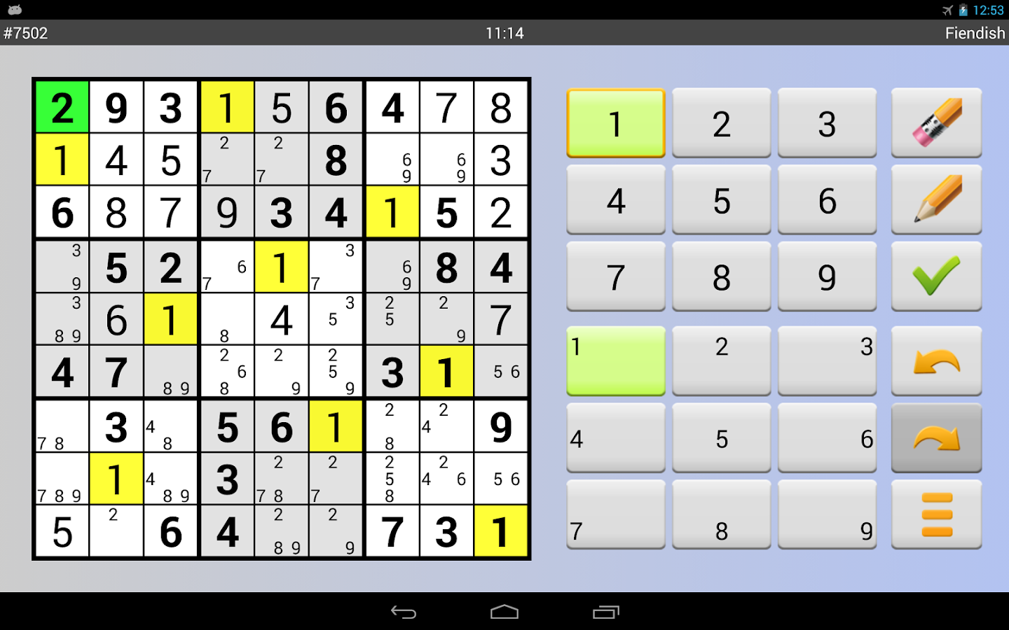 Sudoku 10'000 Plus - screenshot