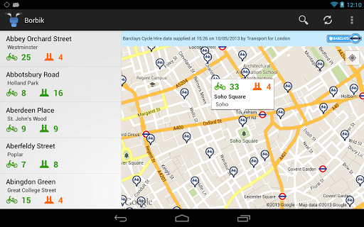 【免費交通運輸App】Borbik - London Cycle Hire-APP點子