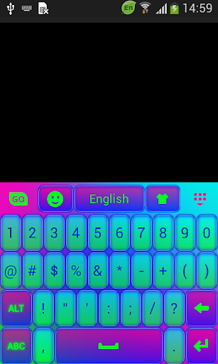 免費下載個人化APP|GO Keyboard Electric Color app開箱文|APP開箱王