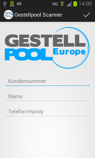 Gestellpool Scanner