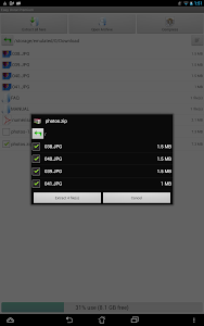Screenshot Easy Unrar Unzip & zip (noads) v3.1