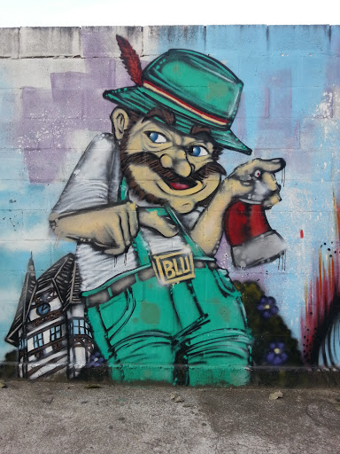 Grafitti Fritz Na Vila Germânica