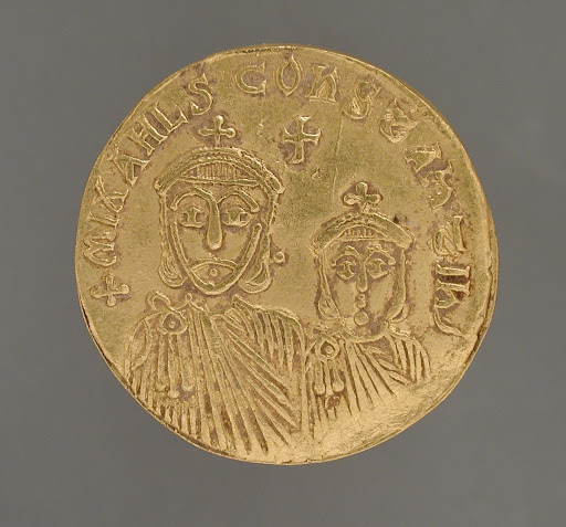 Theophilus and Michael III Solidus