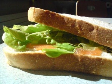 sandwich saumon