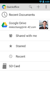Quickoffice - screenshot thumbnail