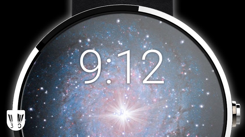 Glorious Galaxy Watch Face Screen 2