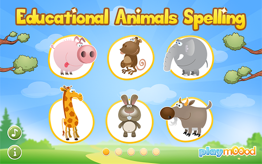 Spelling For Kids - Animals