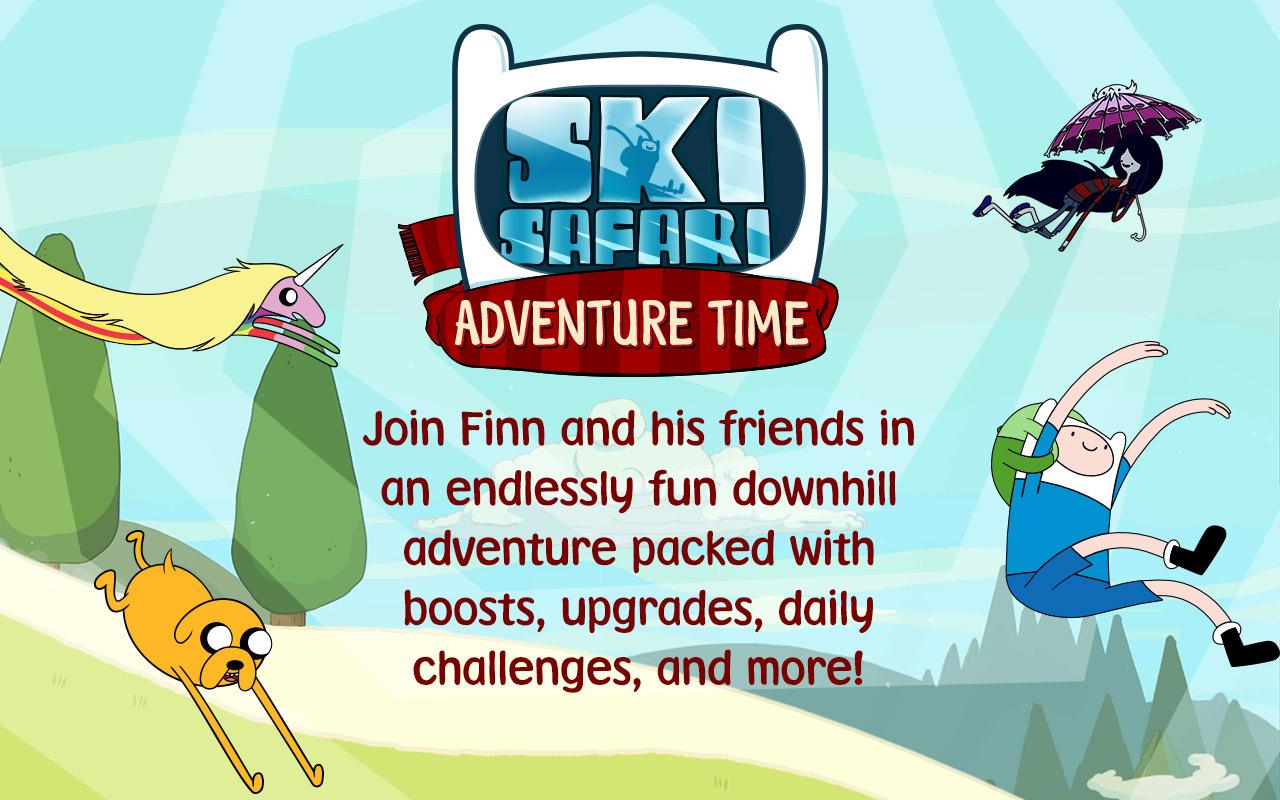 Ski Safari: Adventure Time APK v1.0.1 Mod Unlimited Coins Stones