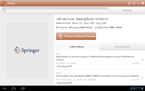 Advances Atmospheric Sciences Screenshots 3