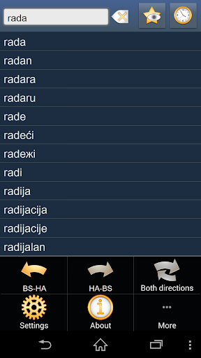 Bosnian Hausa dictionary