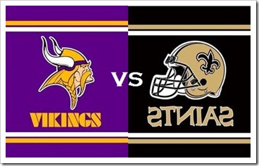 Watch Minnesota Vikings vs New Orleans Saint Live!