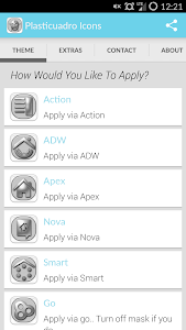 Screenshot Plasticuadro Icon Theme v2.0