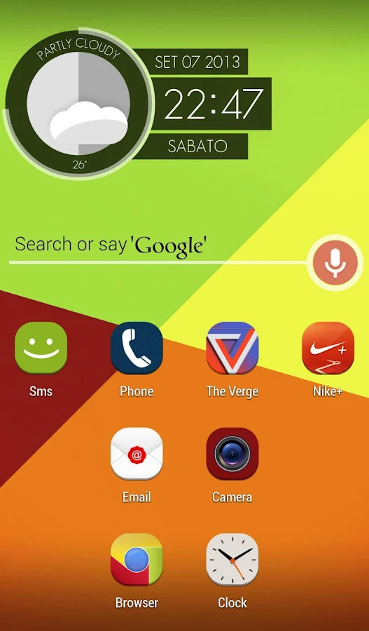 Stock UI Icon Theme Apex Nova - screenshot