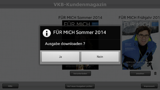 【免費生活App】FÜR MICH Magazin der VKB-Bank-APP點子