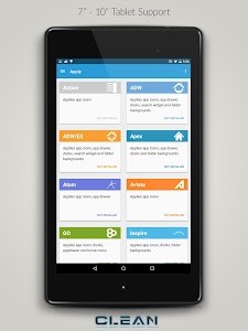 Screenshot Clean Multi Launcher Theme v3.6