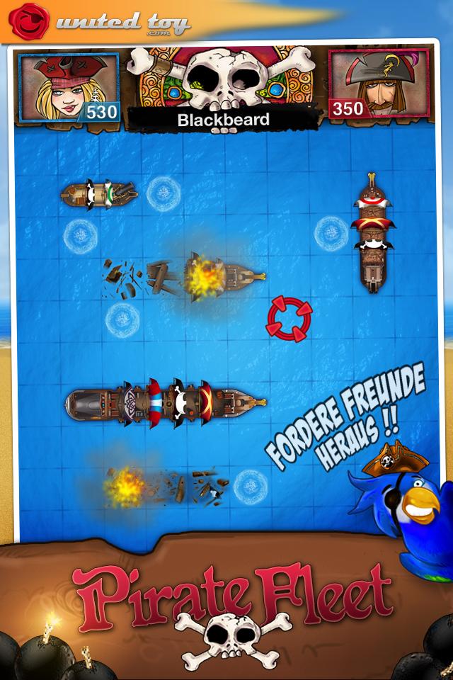 Android application Battle by Ships+  PirateFleet+ screenshort