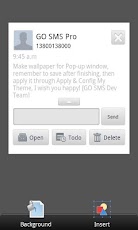 GO SMS Pro Theme Maker plug-in