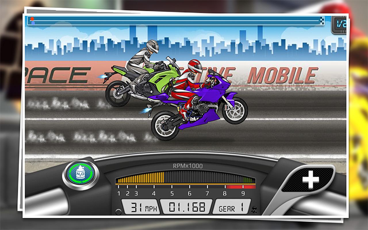 Drag Racing: Bike Edition - screenshot