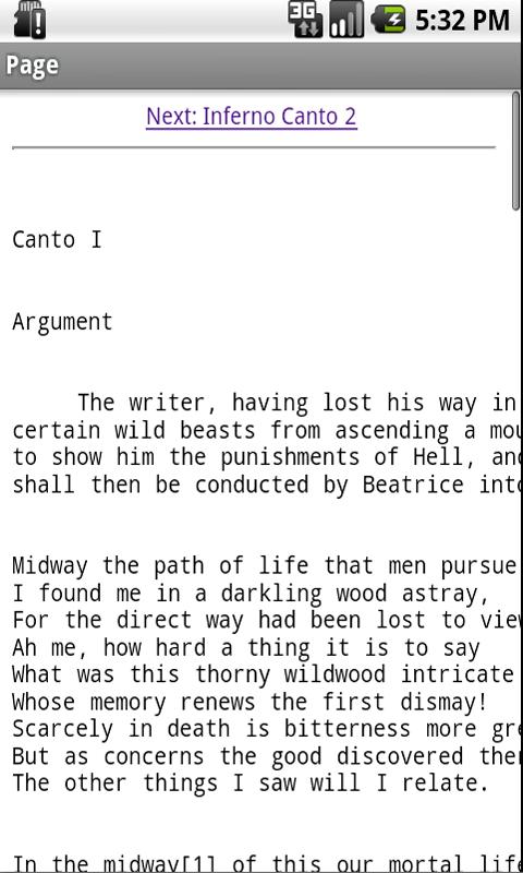 Dantes Paradise Divine Comedy Screen 2