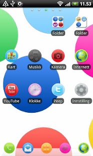 Colorful Circle GO Launcher EX