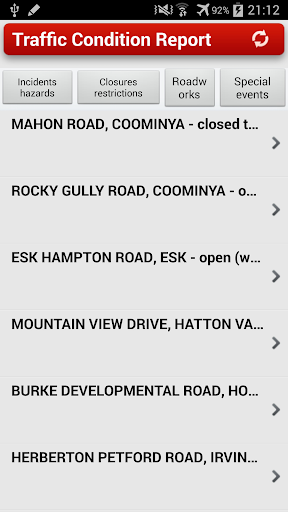 【免費旅遊App】Au QLD Traffic Road Condition-APP點子