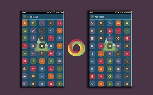 How to get RETRO ICONS APEX NOVA ADW GO 2.6.0 apk for bluestacks