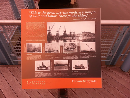 Historic Ship Yard Plaque