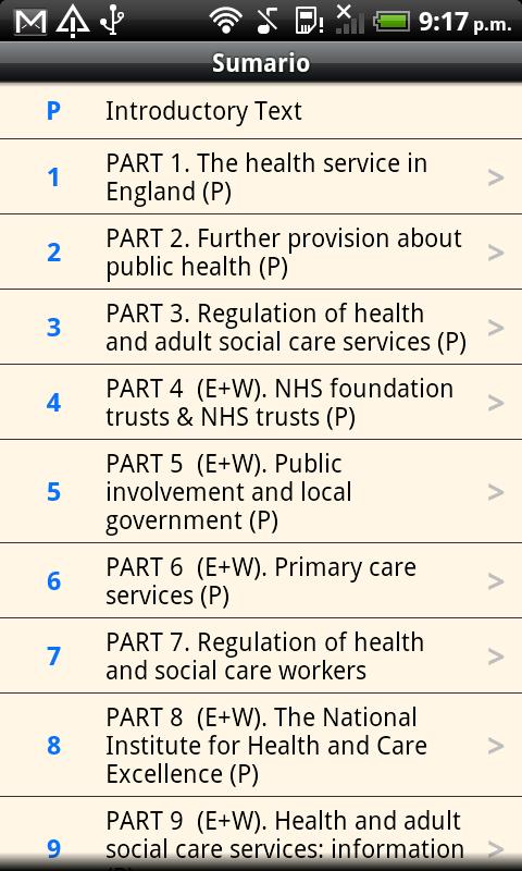 Health and Social Care Act Screen 2