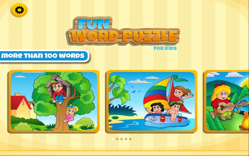 【免費家庭片App】Fun Word Puzzle for Kids-APP點子