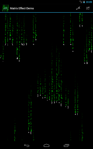 【免費個人化App】Matrix Effect Live Wallpaper-APP點子