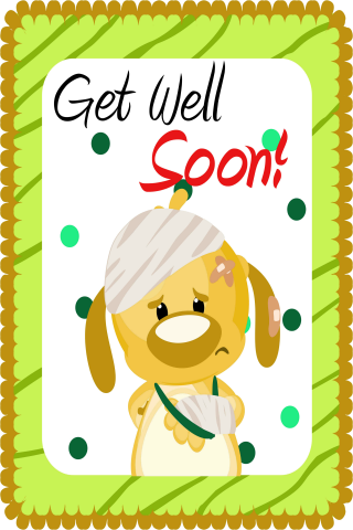 Get Well Greetings Cards