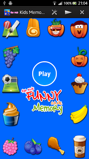 Funny Memory Game for Kids