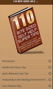Free Download 110 Bite Sized Self Help Tips APK for PC