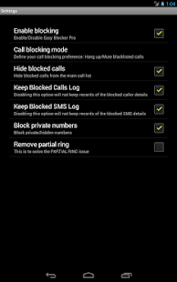 Call and SMS Easy Blocker Pro - screenshot thumbnail