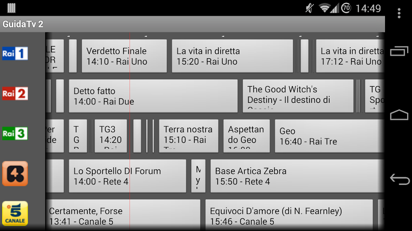 Guida Tv Donazione Screen 3