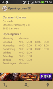 Openingsuren BE Screenshots 3