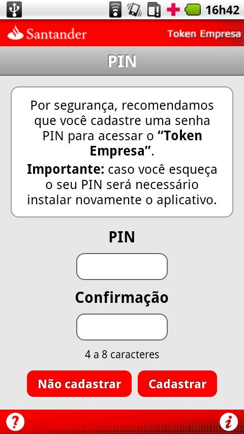 Token Empresa Screen 2