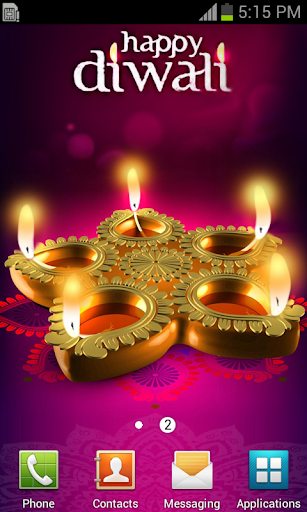 Diwali Lamp Live Wallpaper