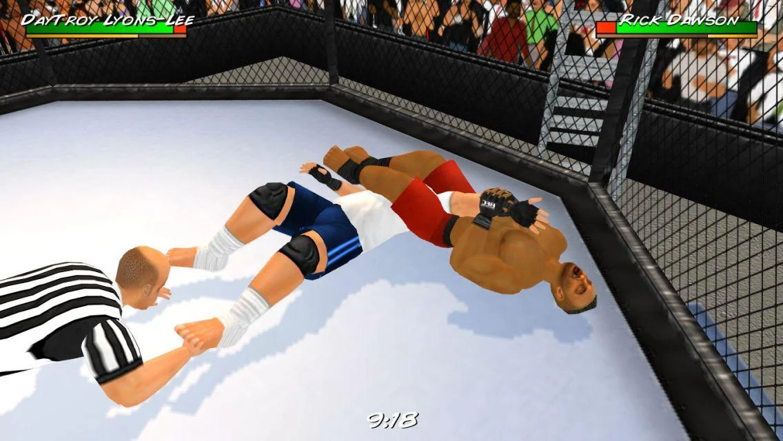  Wrestling Revolution 3D: captura de tela 