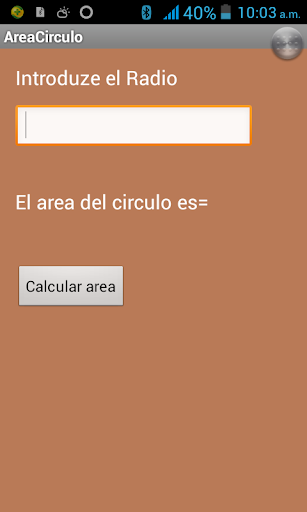 Area del circulo