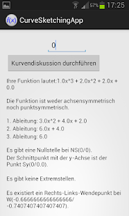 Kurvendiskussion Screenshots 1